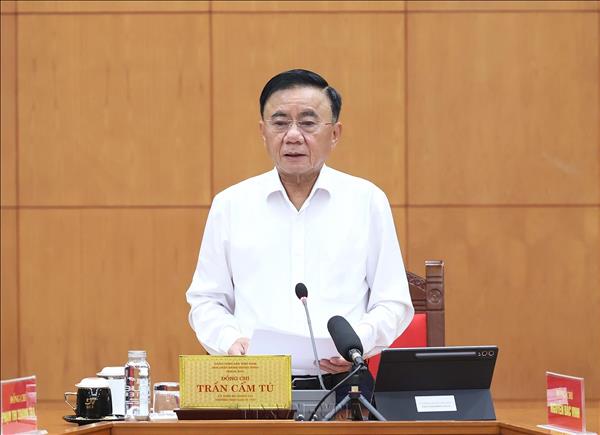Thường trực Ban Bí thư Trần Cẩm Tú chủ trì sơ kết 1 năm thực hiện Nghị quyết 72-NQ/TW