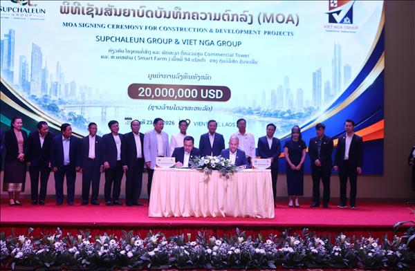 Thúc đẩy kết nối kinh tế Việt Nam - Lào qua các dự án bất động sản và nông nghiệp thông minh