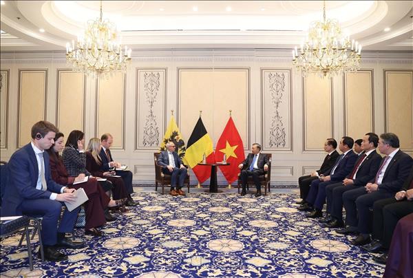 Top leader applauds Wallonias contributions to Vietnam–Belgium ties