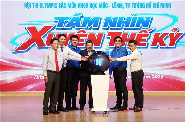 Khai mạc Hội thi Olympic các môn khoa học Mác - Lênin, tư tưởng Hồ Chí Minh Tầm nhìn xuyên thế kỷ lần thứ 13