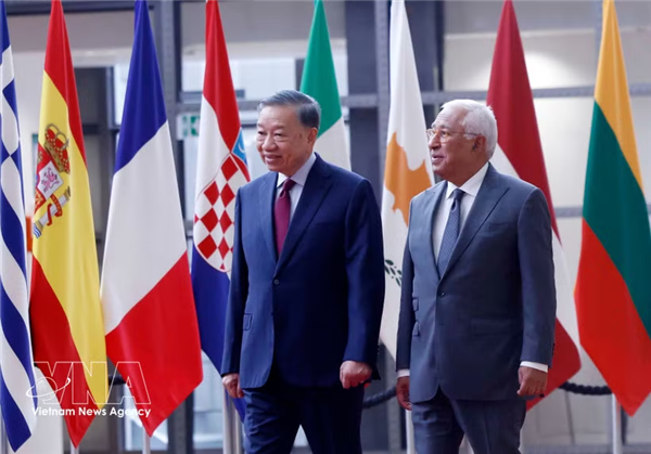 越共中央总书记、国家主席苏林访问欧盟及比利时：开辟务实合作新空间