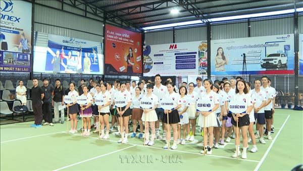Kiều bào tại thủ đô Viêng Chăn (Lào) hưởng ứng Ngày hội Đại đoàn kết toàn dân tộc