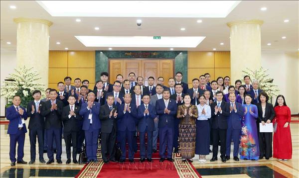 Thường trực Ban Bí thư Trần Cẩm Tú tiếp Đoàn lãnh đạo trẻ Đảng Nhân dân Campuchia