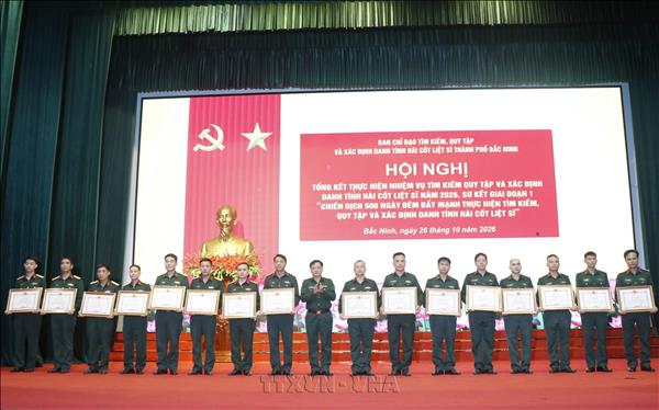 Đẩy nhanh tiến độ tìm kiếm, xác định danh tính hài cốt liệt sĩ