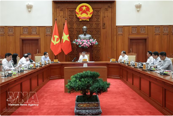 Le Premier ministre Le Minh Hung fait le point sur les préparatifs de lAPEC 2027
