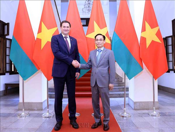 Phối hợp triển khai hiệu quả các thỏa thuận, nhận thức chung của Lãnh đạo hai nước Việt Nam – Belarus
