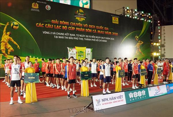 Giải bóng chuyền nam Vô địch quốc gia các câu lạc bộ 2026 khai mạc chặng tranh tài quyết định