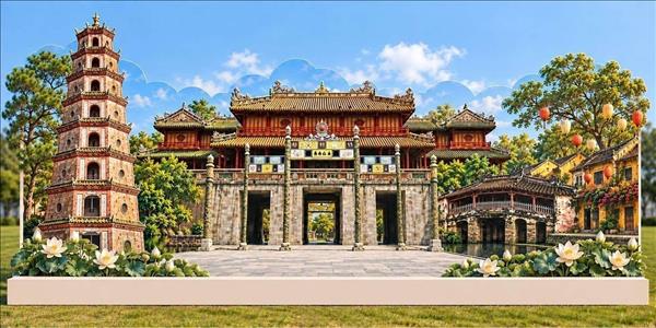 Đại lộ Đại đoàn kết tái hiện Việt Nam thu nhỏ giữa lòng châu Âu