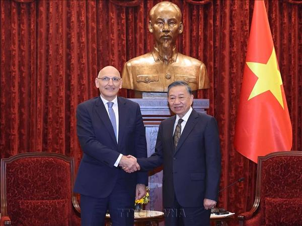Tổng Bí thư, Chủ tịch nước Tô Lâm tiếp Đặc phái viên của Tổng thống Azerbaijan