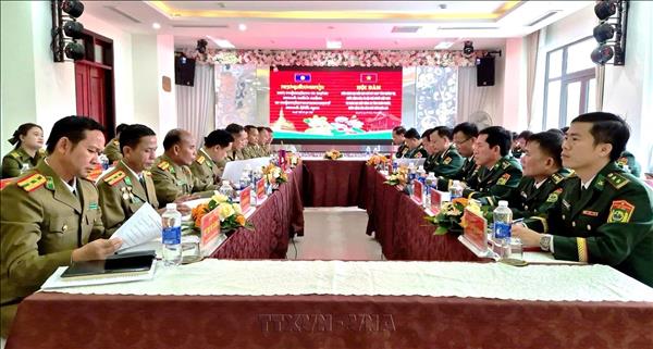 Vietnamese, Lao localities strengthen cooperation in border security