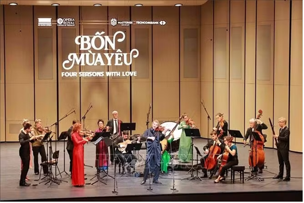 Ópera Real de Versalles lleva a Hanoi un viaje musical por las cuatro estaciones