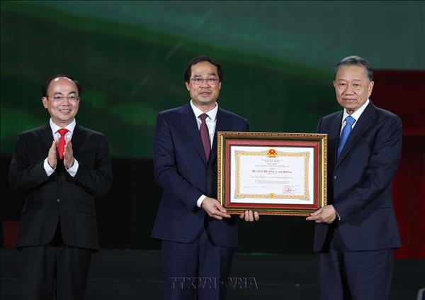 Tổng Bí thư, Chủ tịch nước Tô Lâm: Thái Nguyên cần phấn đấu là địa phương có hạ tầng đồng bộ, quản trị hiện đại