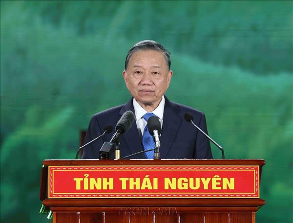 អគ្គលេខាបក្ស ប្រធានរដ្ឋ លោកតូ ឡឹម អញ្ជើញចូលរួមពិធីរំលឹកខួបលើកទី ១៩៥ ទិវាបង្កើតខេត្តថៃង្វៀន