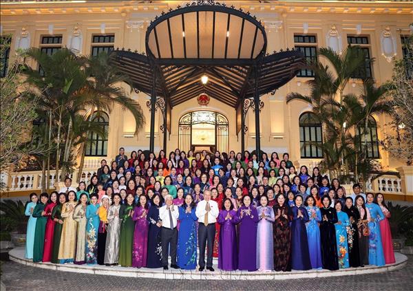 Top leader calls on female deputies to help shape national development policies