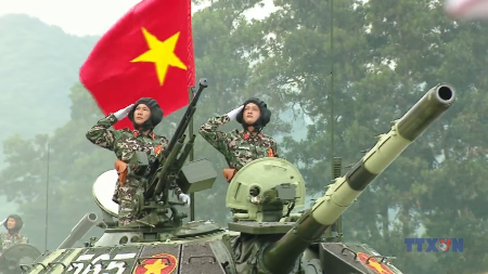Third full-dress rehearsal for National Day parade