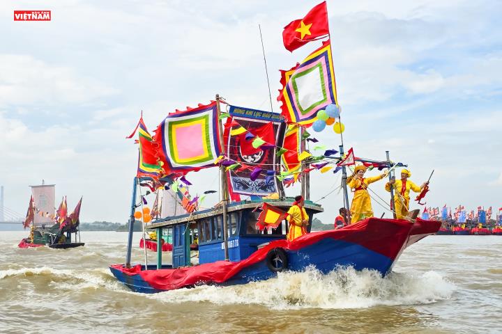 Hào khí Đông A trong Lễ hội quân trên sông Lục Đầu