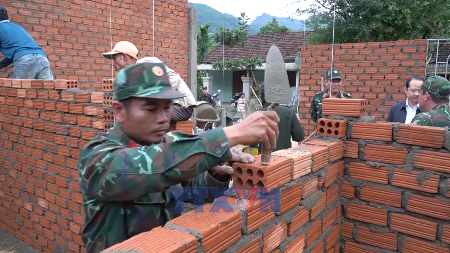 Quang Trung Campaign: Housing construction accelerated for Quang Ngai landslide-affected residents