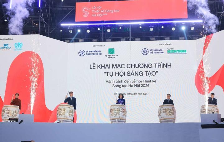 Tụ hội sáng tạo mở đầu hành trình Lễ hội Thiết kế sáng tạo Hà Nội 2026