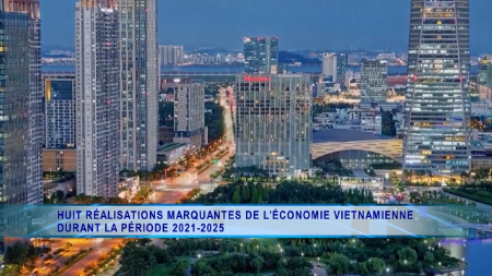 Huit réalisations marquantes de léconomie vietnamienne durant la période 2021-2025