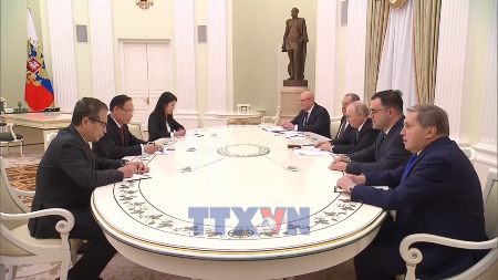 Спецпосланник Генерального секретаря То Лама провёл встречу с Президентом Российской Федерации