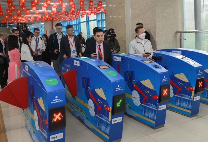 85% hành khách dùng định danh điện tử đi tuyến đường sắt đô thị