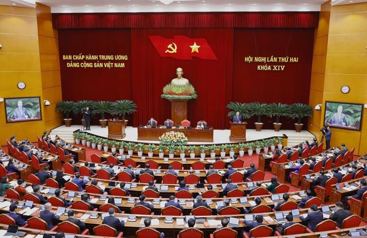 Inauguran segundo Pleno de Comité Central del Partido Comunista de Vietnam