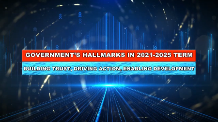 Governments hallmarks in 2021-2025 term: building trust, driving action, enabling development