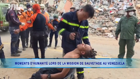 Moments dhumanité lors de la mission de sauvetage au Venezuela