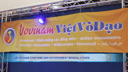 Le Vovinam confirme son rayonnement mondial à Paris
