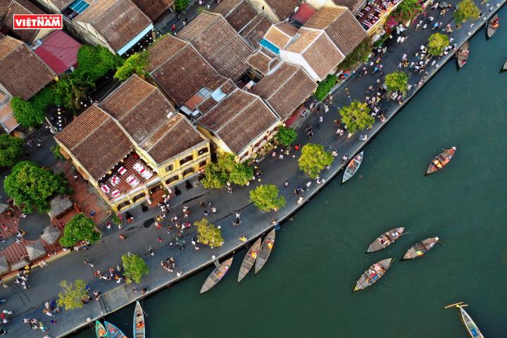 Phố cổ Hội An từ góc nhìn trên cao