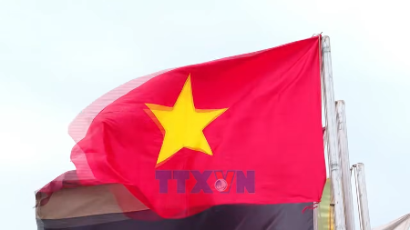Flag-raising ceremony in Africa marks Vietnams 81st National Day