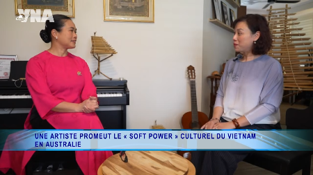 Une artiste promeut le  soft power  culturel du Vietnam en Australie