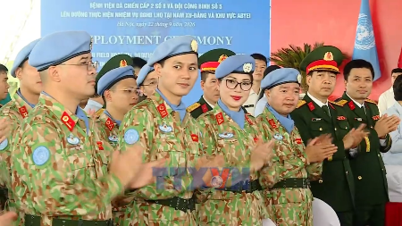 Vietnam deploys new peacekeeping units to South Sudan, Abyei