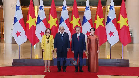 Le président panaméen José Raúl Mulino en visite officielle au Vietnam