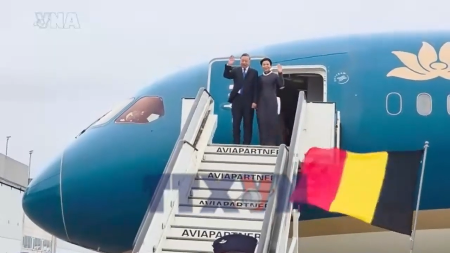 Top Vietnamese leaders visits to strengthen ties with EU, Belgium