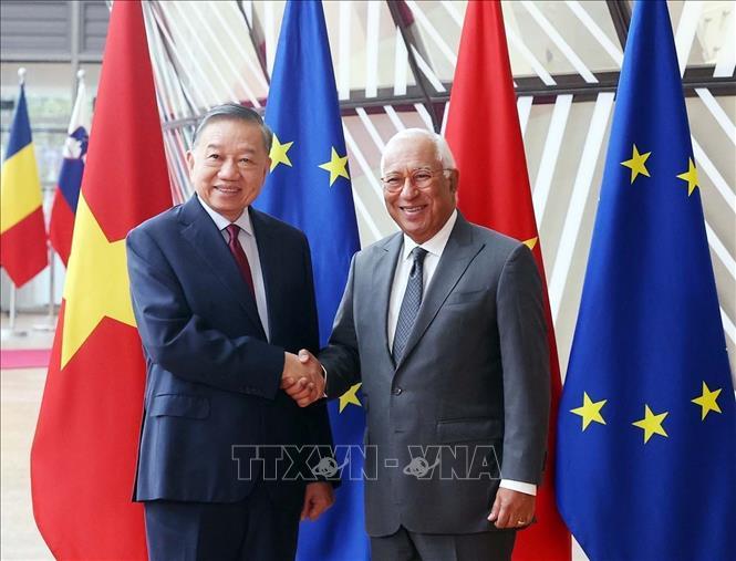 Dấu ấn lịch sử trong chuyến thăm EU và Vương quốc Bỉ của Tổng Bí thư, Chủ tịch nước Tô Lâm