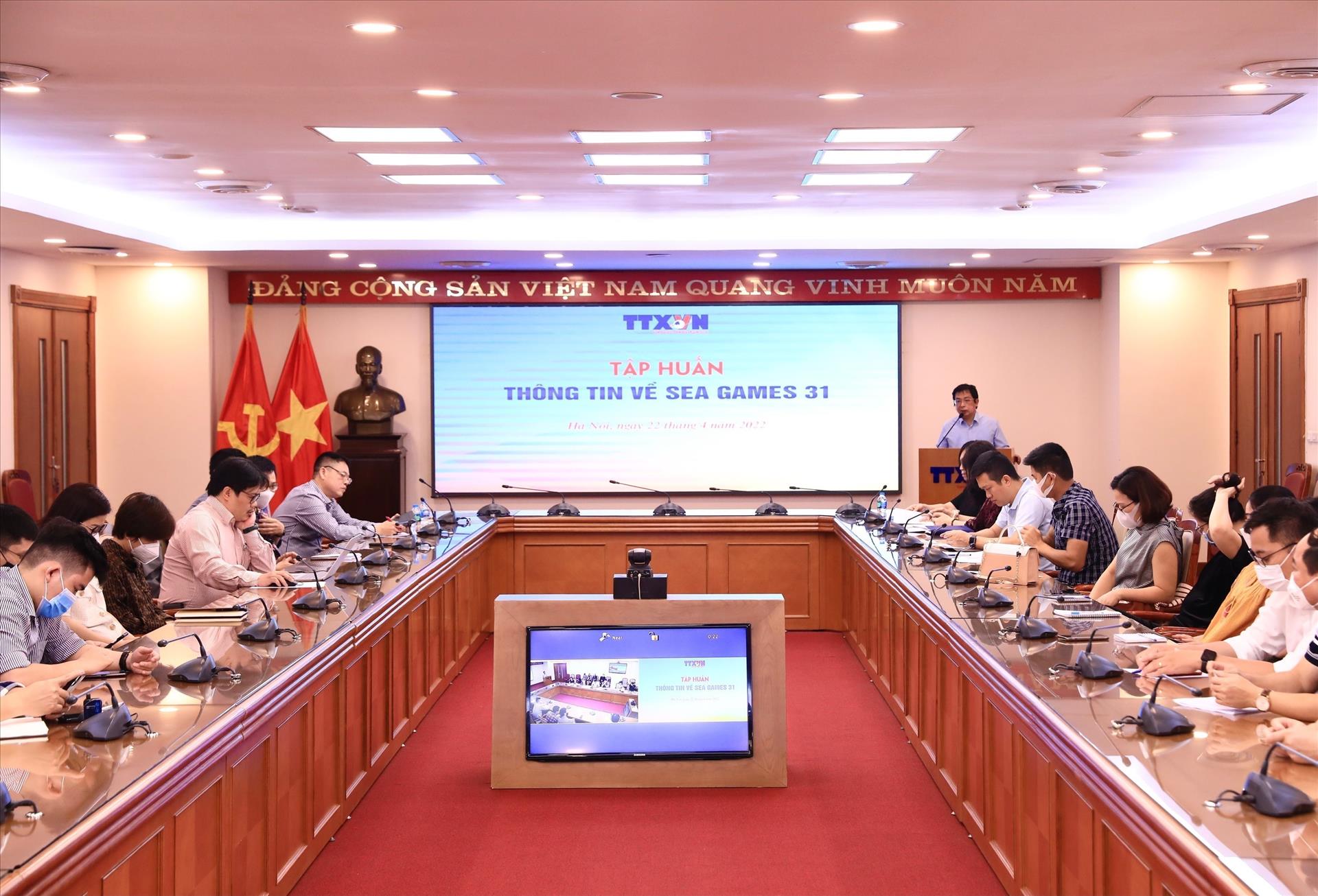 Thông tấn xã Việt Nam cung cấp chuyên trang thông tin về SEA Games 31