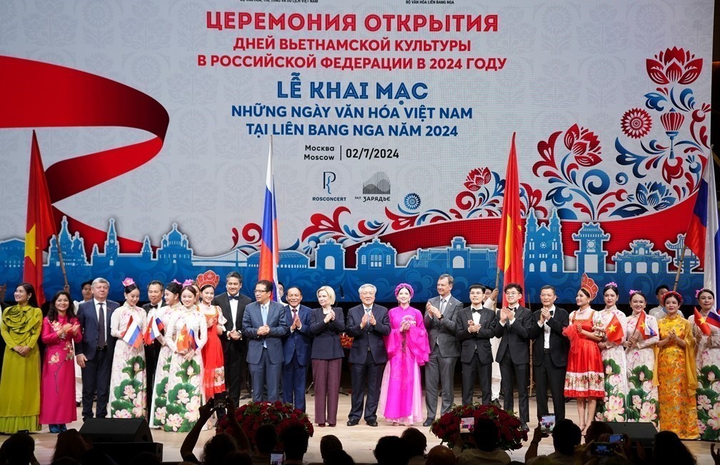 Khai mạc Những ngày văn hoá Việt Nam tại LB Nga