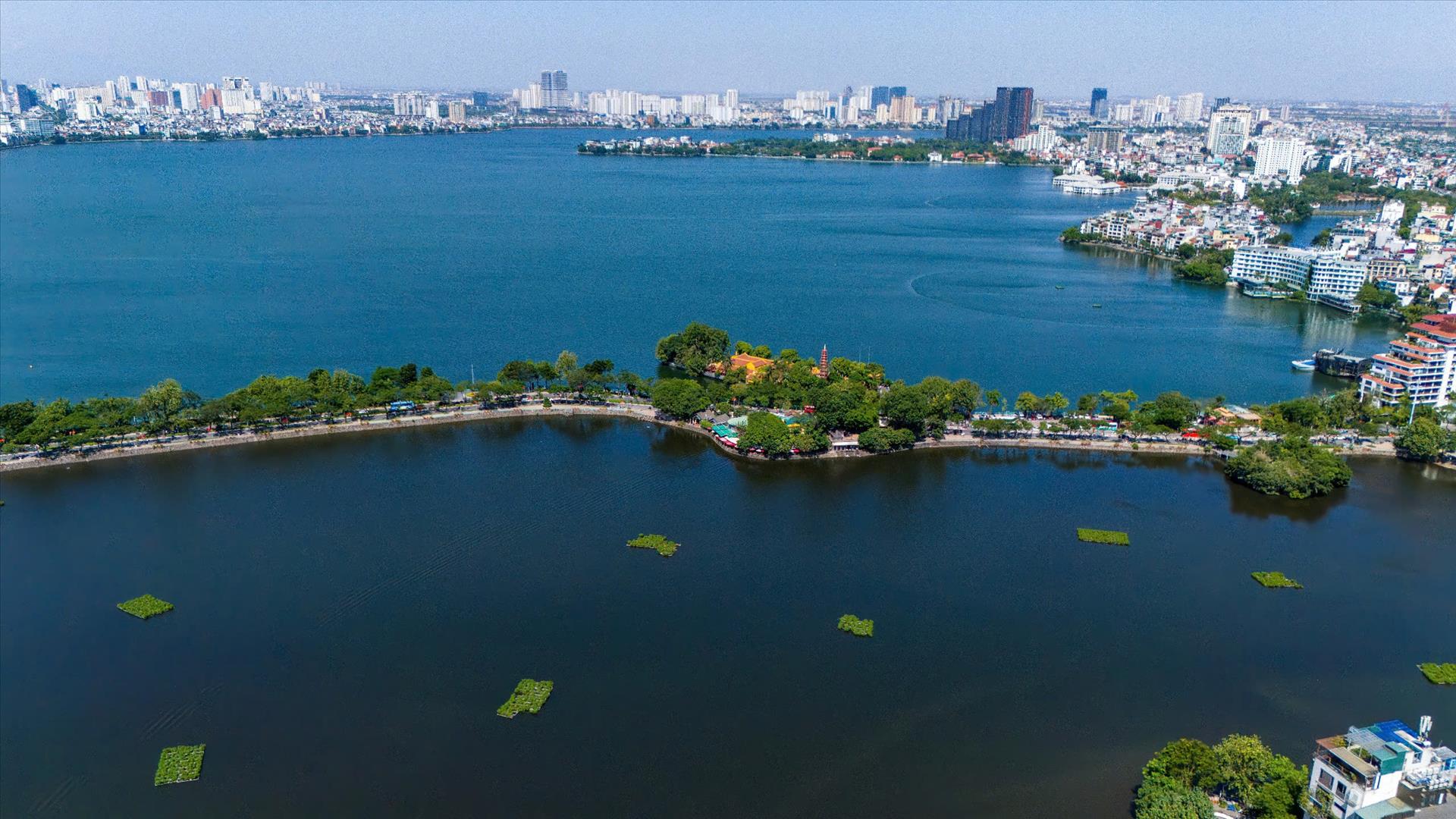 从高空俯瞰迷人的河内之美