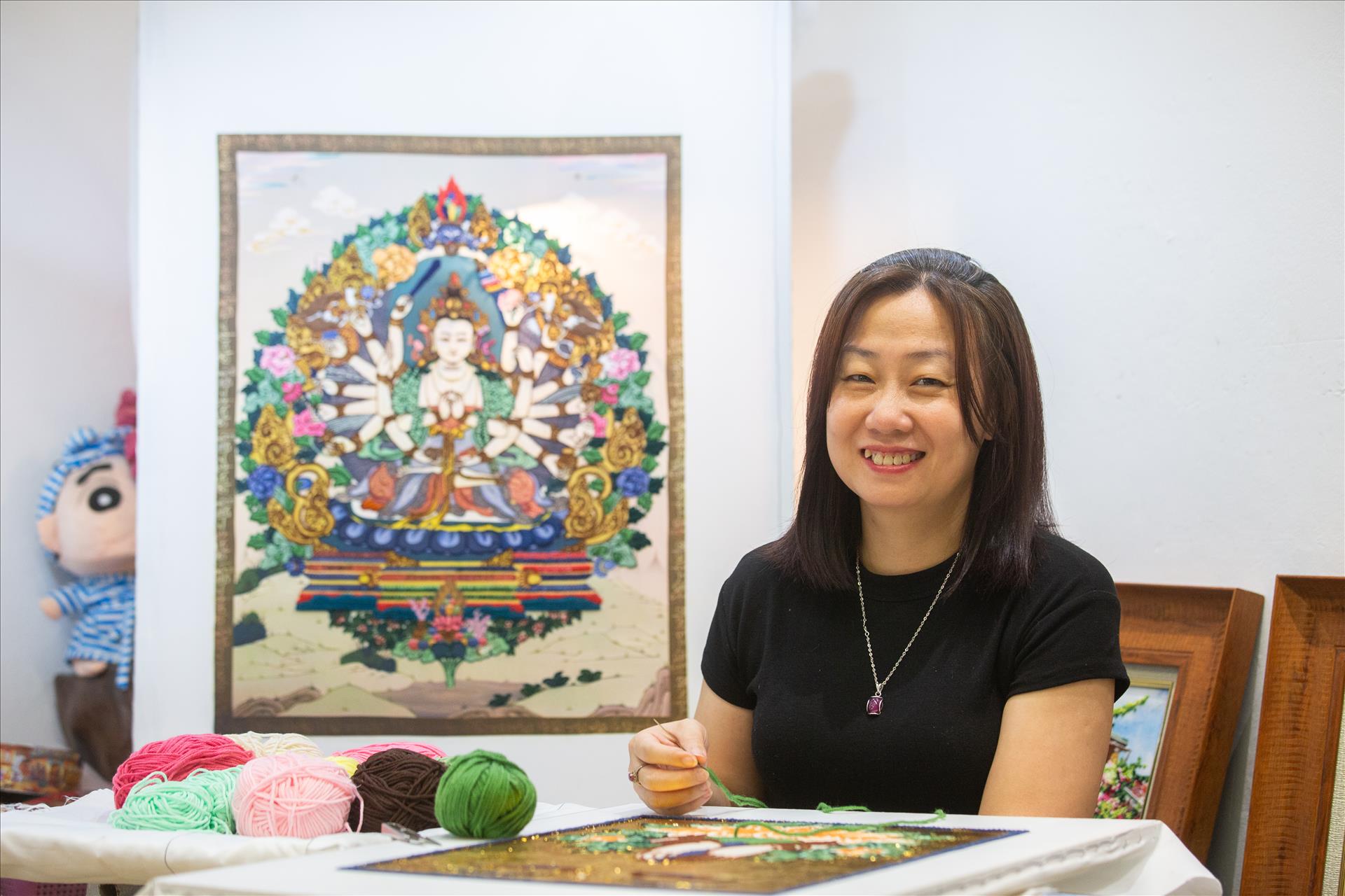 Quand la laine devient œuvre dart : lunivers singulier de lartiste Hong Van 