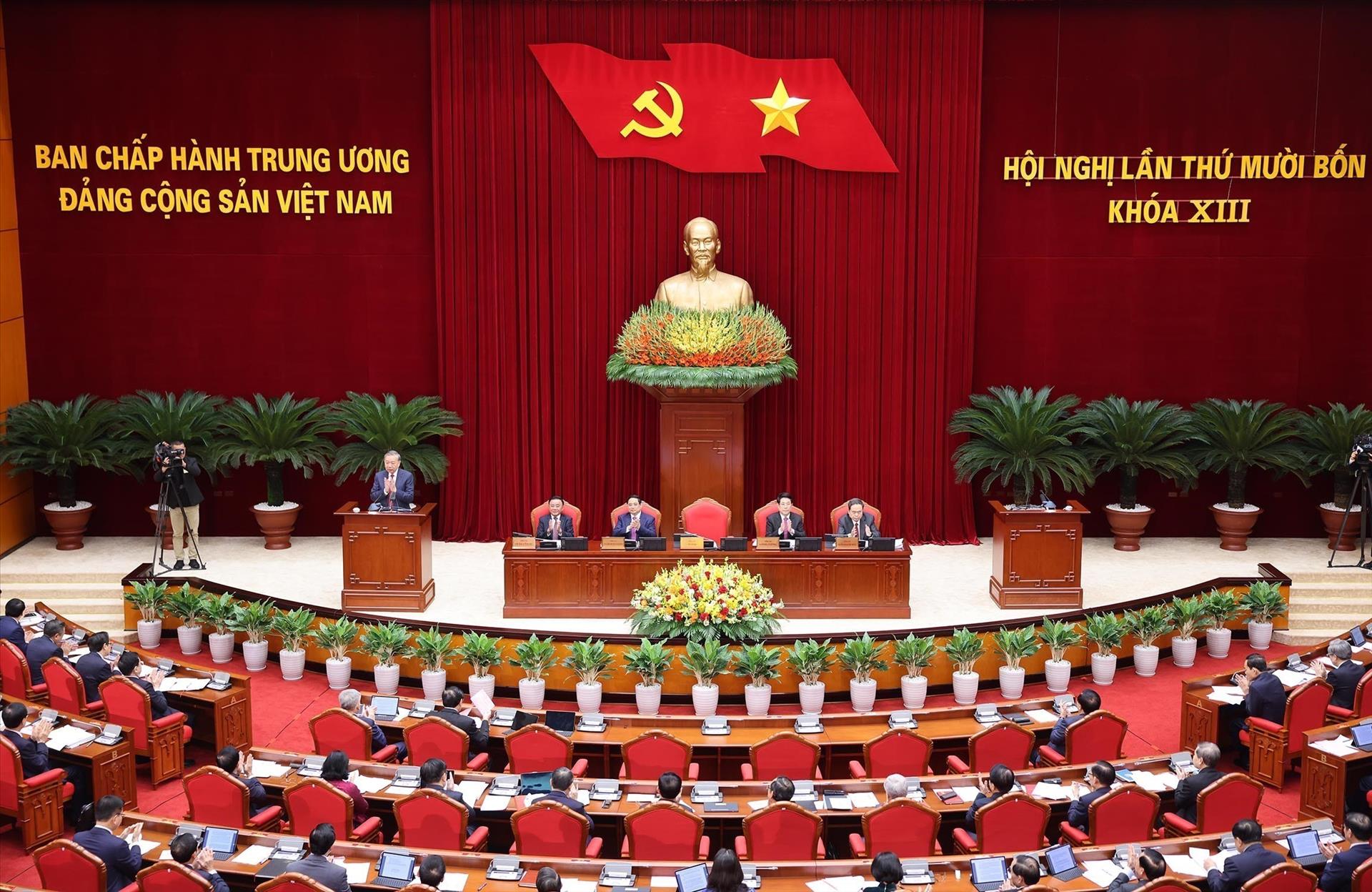 Khai mạc Hội nghị lần thứ 14 Ban Chấp hành Trung ương Đảng khóa XIII