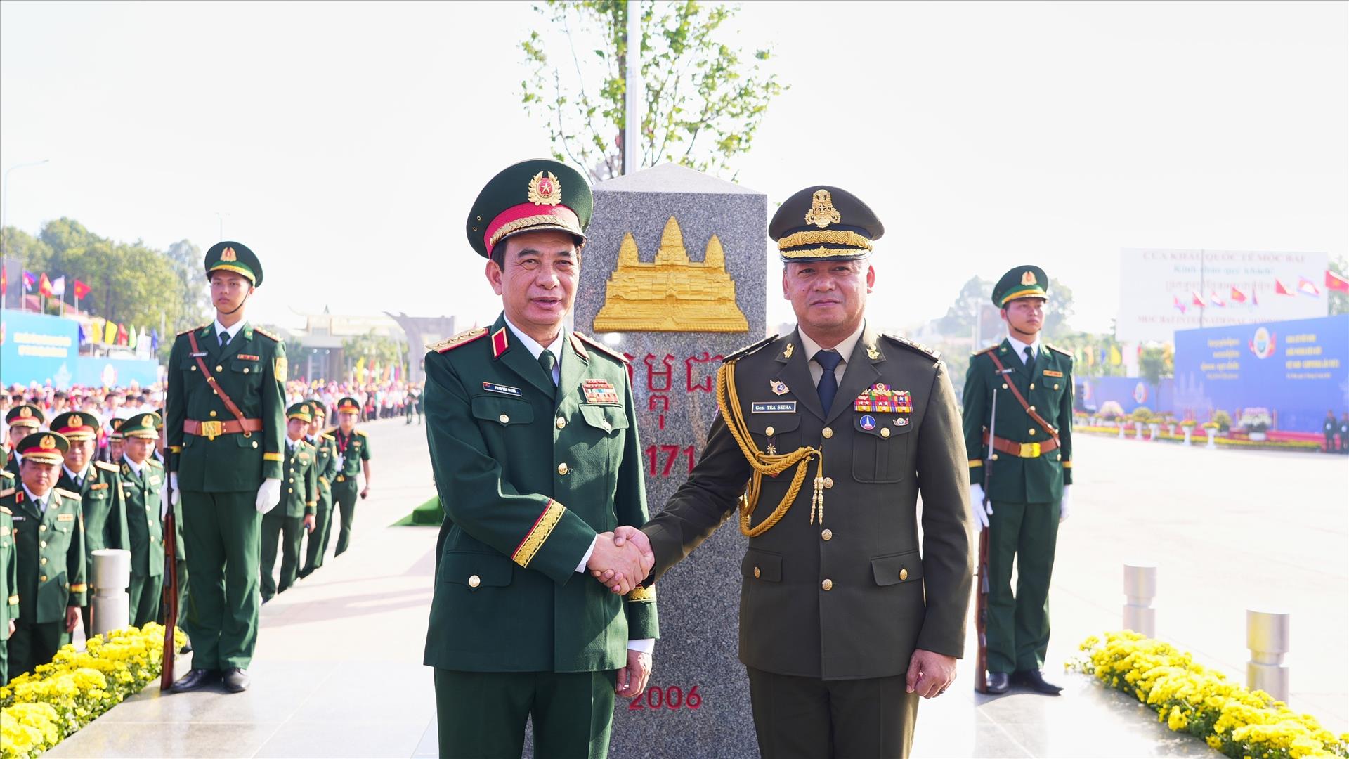 ជំនួបប្រាស្រ័យមិត្តភាពការពារជាតិព្រំដែនវៀតណាម-កម្ពុជាលើកទីពីរទទួលបានជោគជ័យយ៉ាងធំធេង