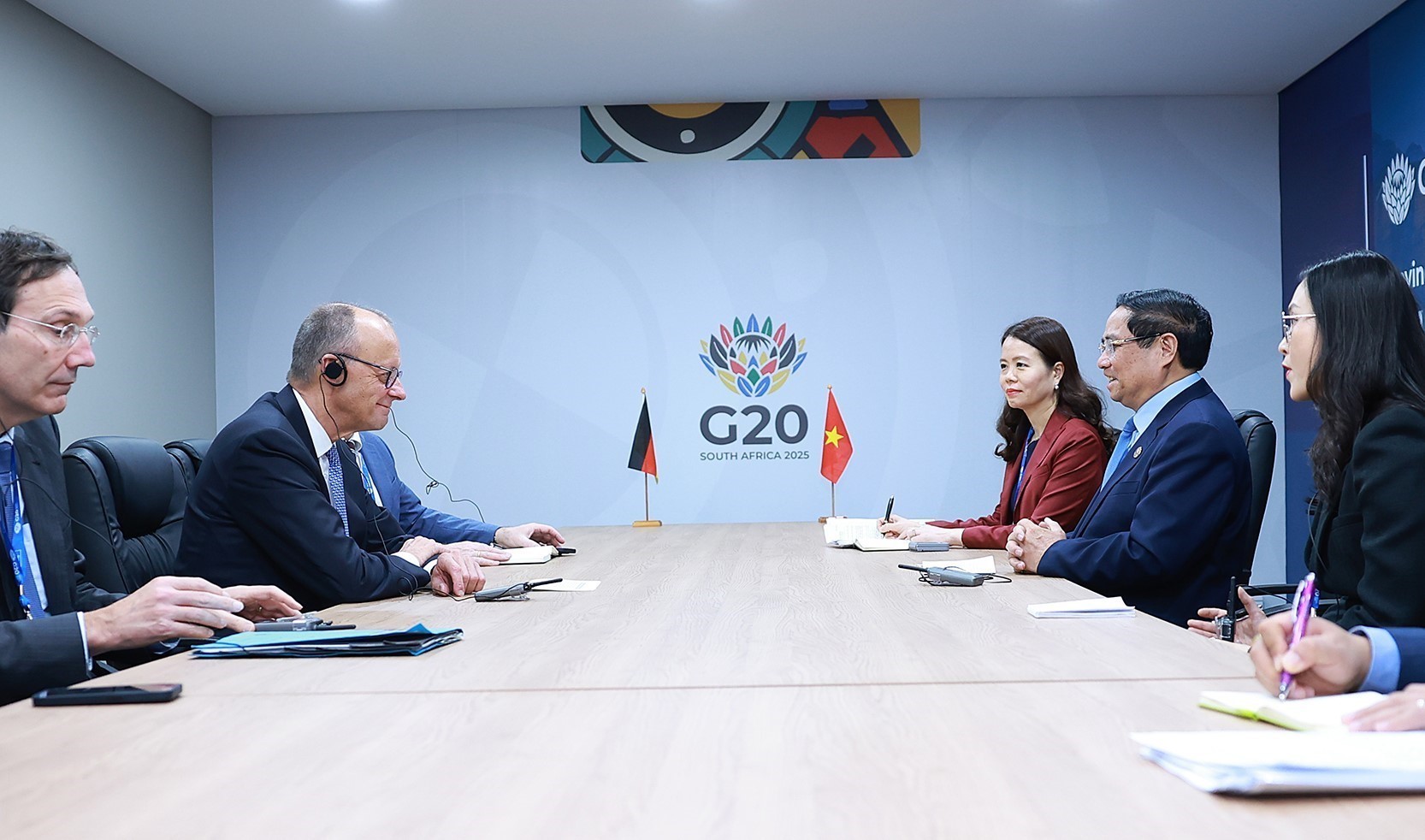 Le PM renforce la coopération avec lAllemagne, lÉgypte et la Norvège en marge du G20