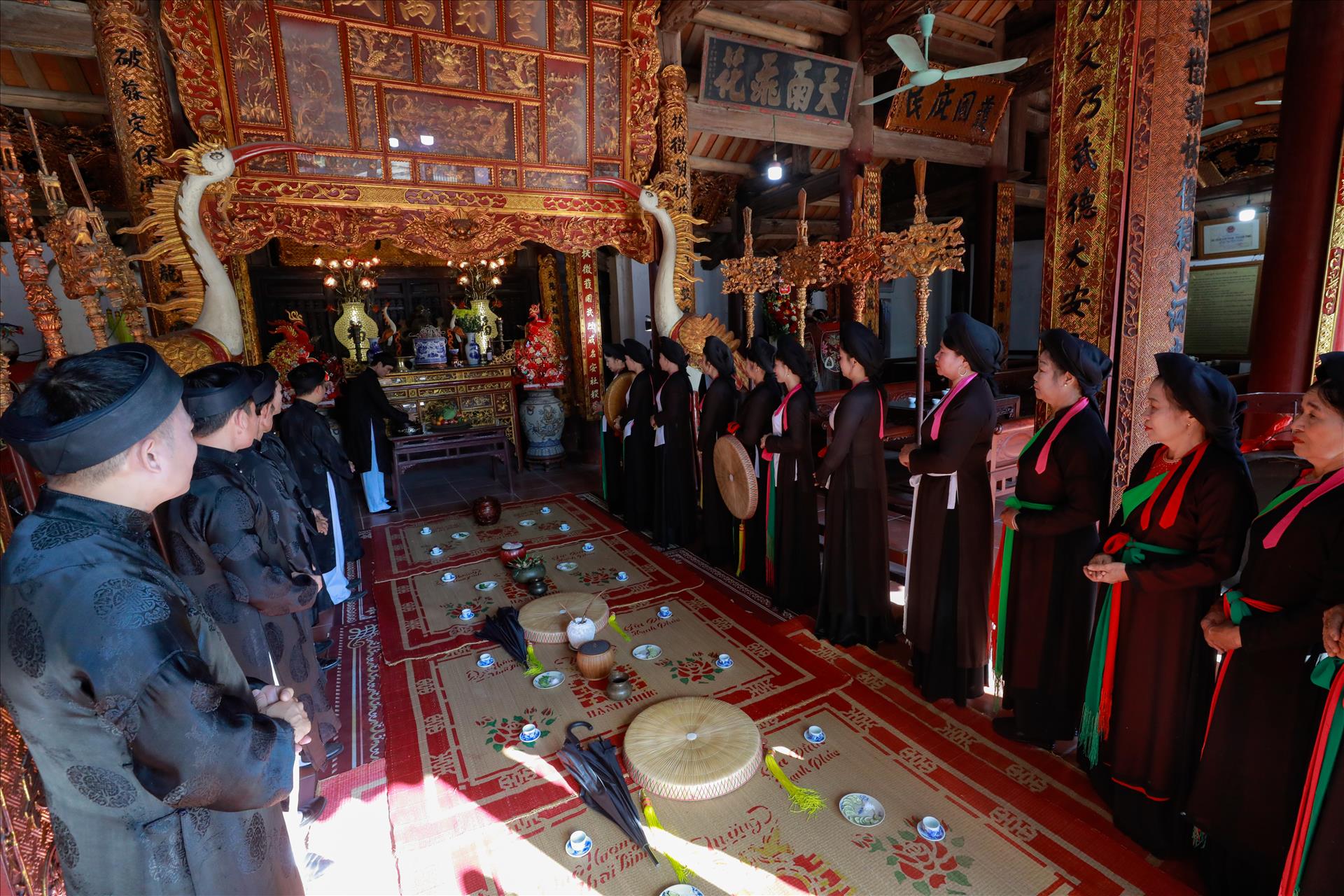 Quan họ ca thờ ở Hoài Trung