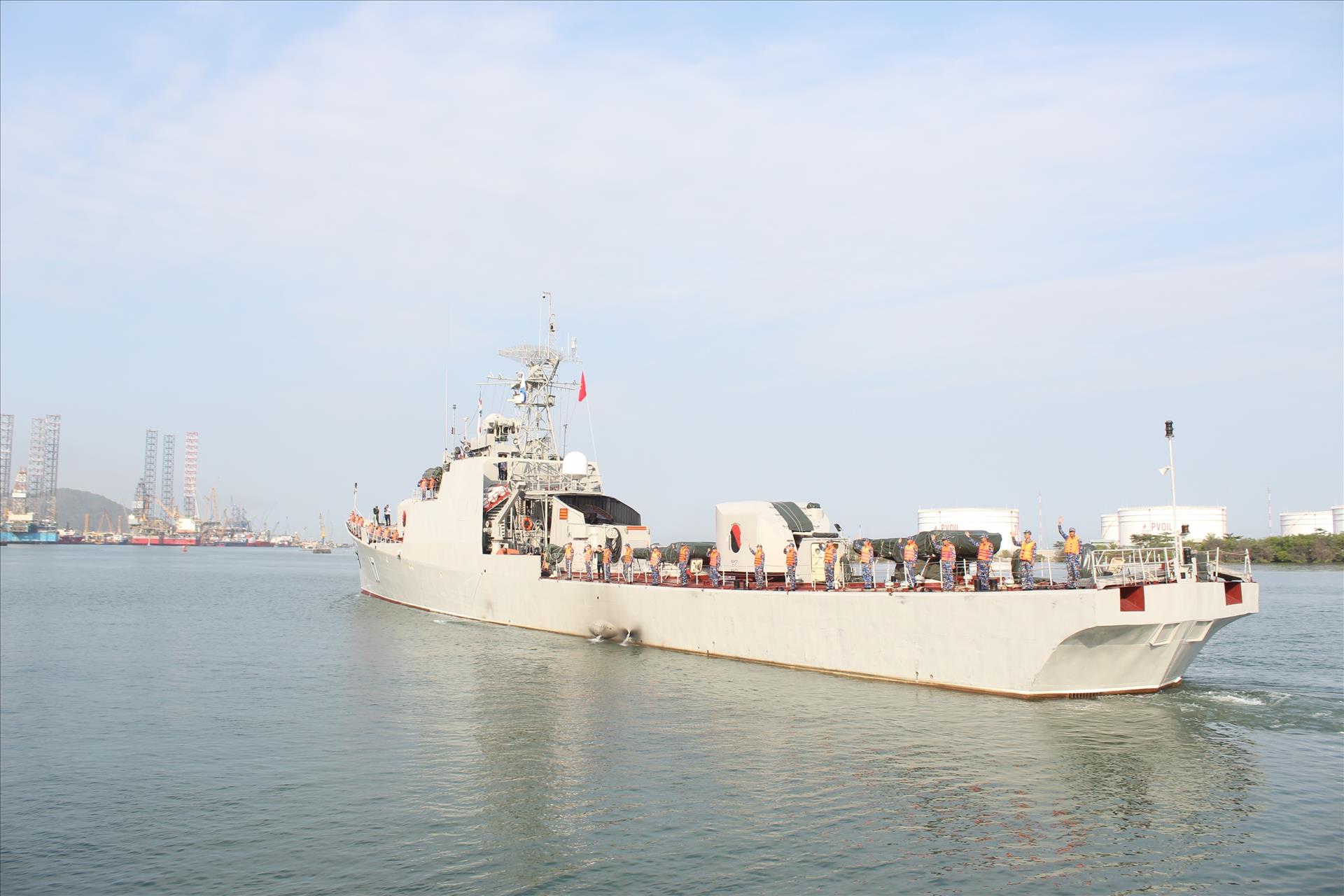 Hải quân Việt Nam lên đường tham gia diễn tập đa phương Milan tại Ấn Độ