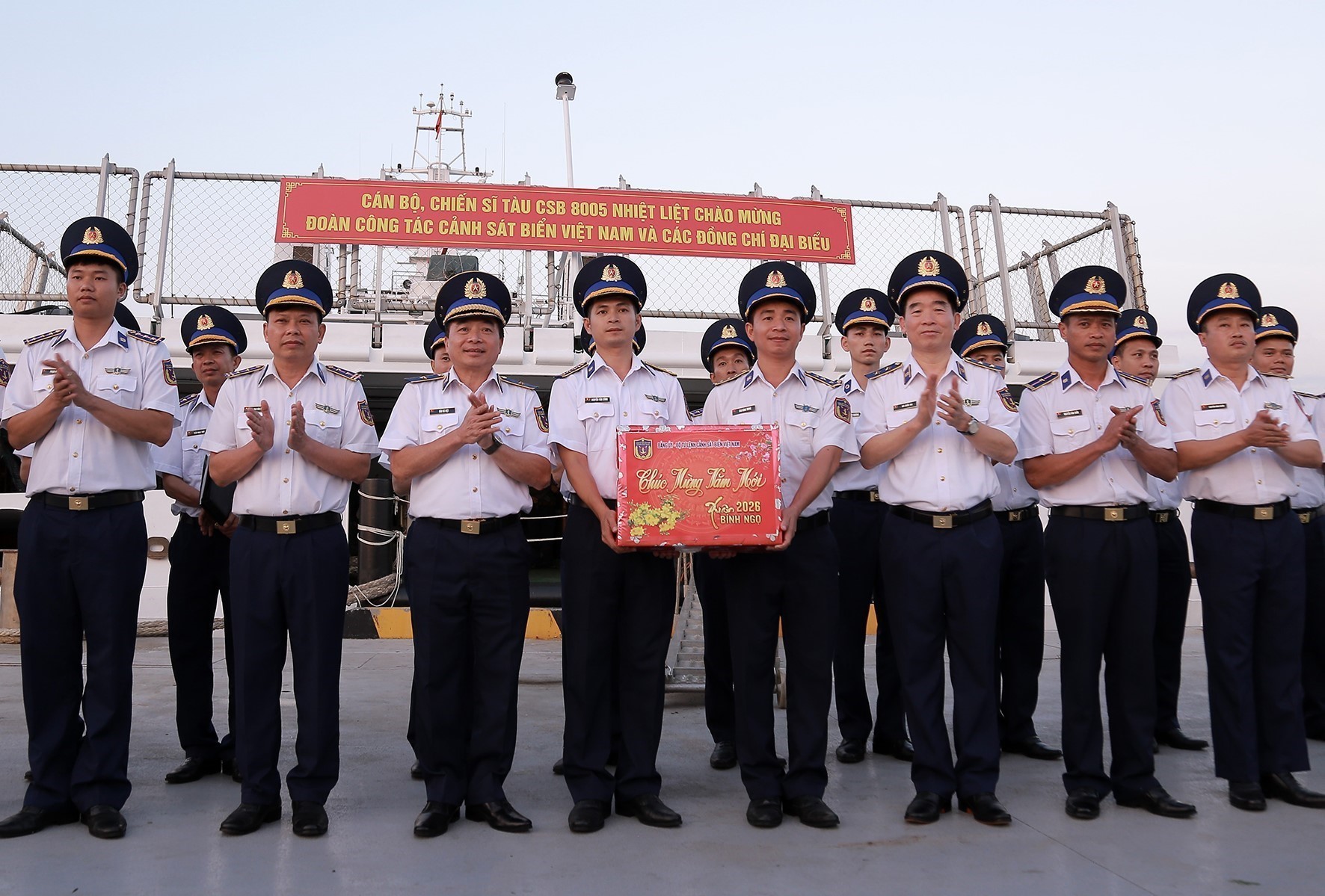 Cảnh sát biển triển khai đồng bộ công tác sẵn sàng chiến đấu dịp Tết Nguyên đán Bính Ngọ