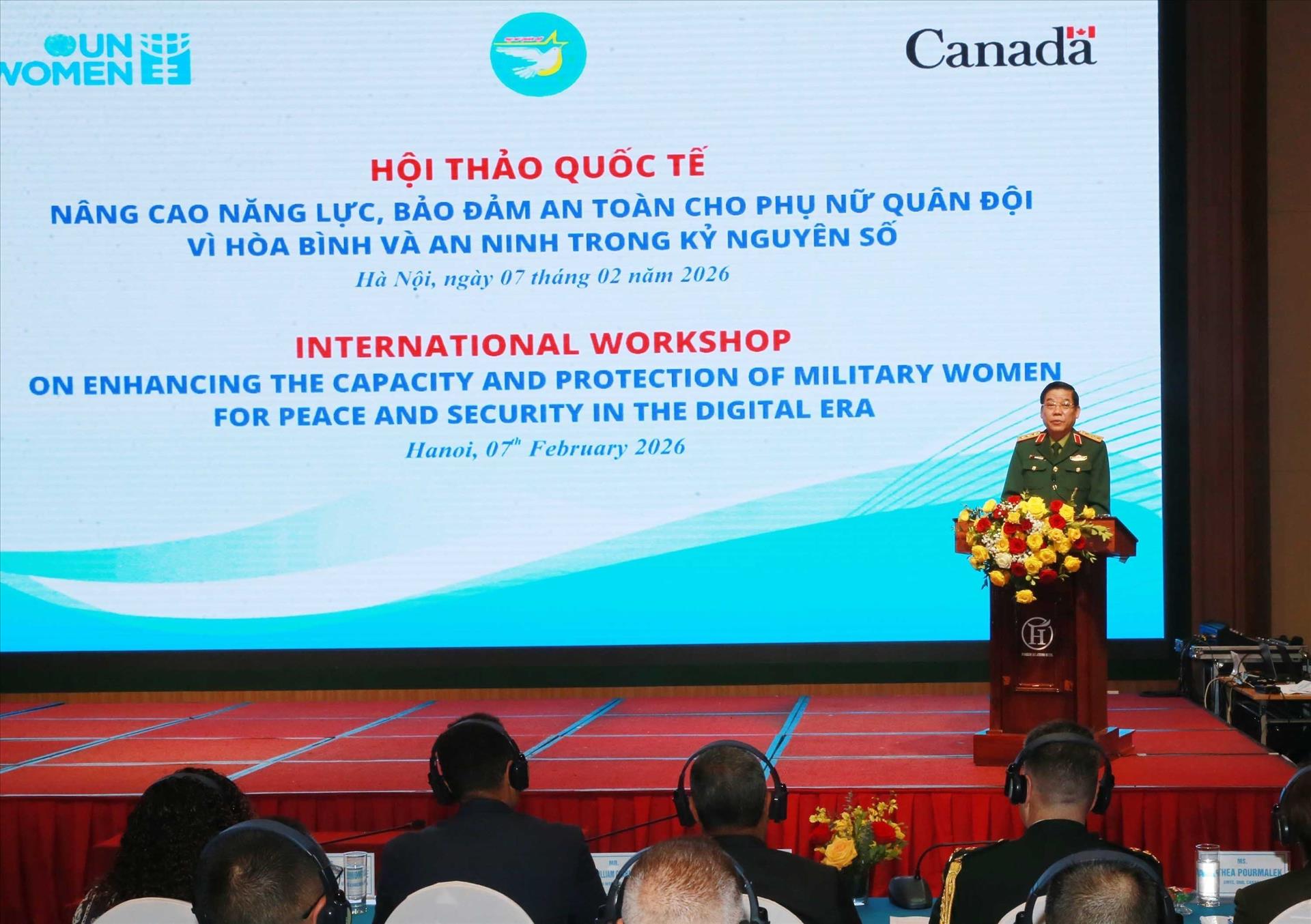 Trao quyền và bảo vệ nữ quân nhân trong kỷ nguyên số