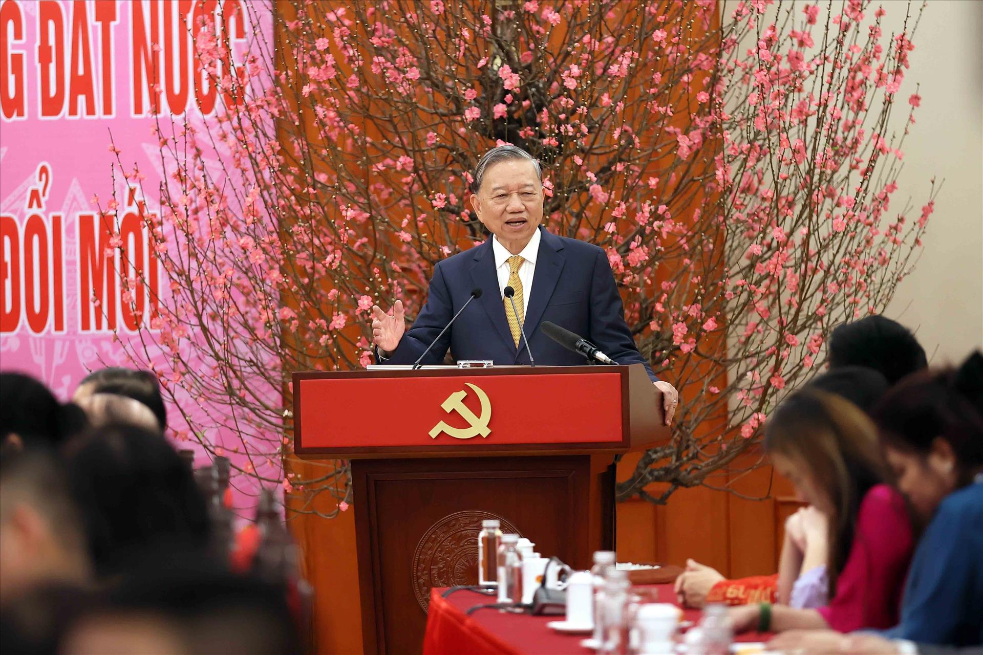 Tổng Bí thư Tô Lâm: Kiều bào chung tay xây dựng đất nước ngày càng phát triển phồn vinh, hạnh phúc