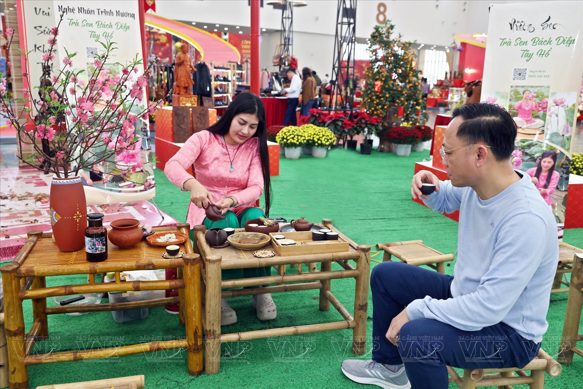 Hội chợ Mùa Xuân 2026: Sắc xuân trong hương vị trà Việt