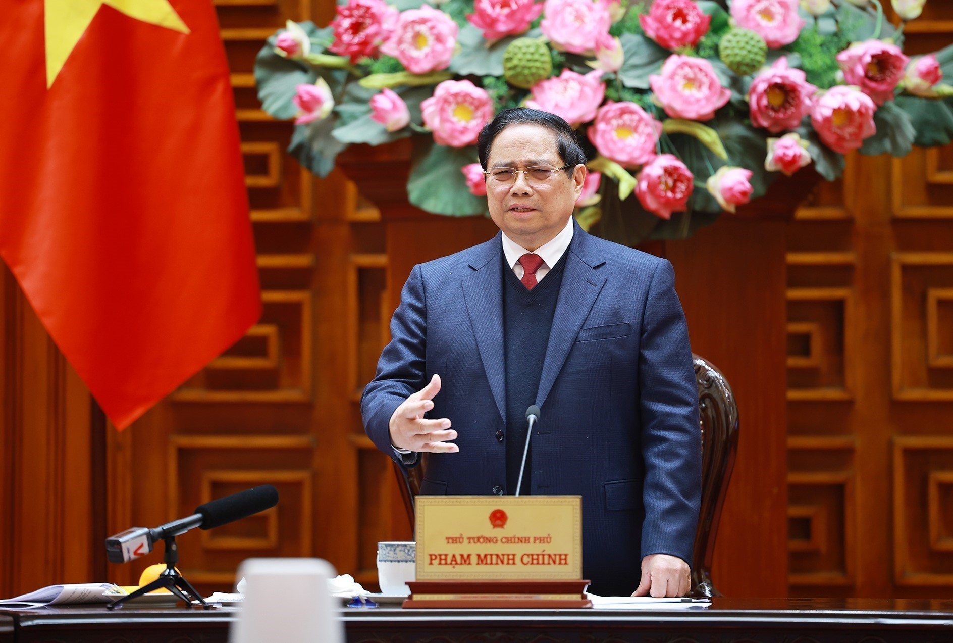 政府总理范明政：以更高决心和更强力度推进核电项目实施